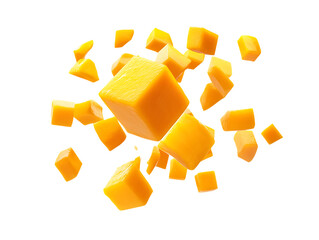  Falling Mango cube
