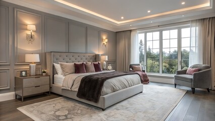 interior luxury apartment comfortable suite lounge