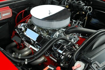 Customized car engine
