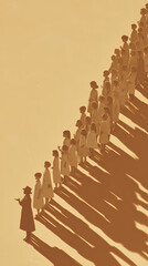 inspiring silhouettes of a joyful childrens choir singing together creating a beautiful harmony in a vibrant atmosphere celebrating the power of music and unity
