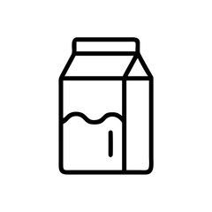 vector of a bottle of milk