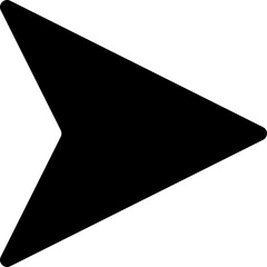 symbol of arrow icon, vector illustration.