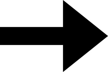 Fototapeta premium black arrow icon, vector illustration.