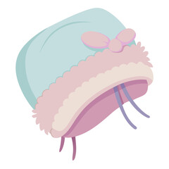 Soft fleece texture with looping pattern for upholstery and crafts