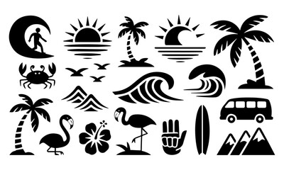 set of vector icons