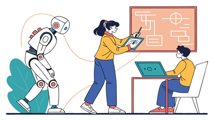 Artificial intelligence learning and development training for robotics and automation systems design