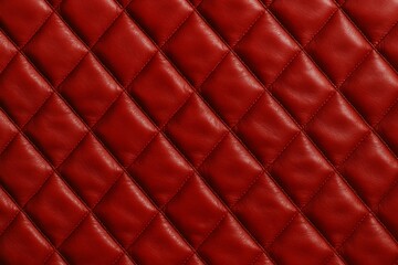 Naklejka premium Red Leather and Rexine Texture for Furniture Upholstery and Bedroom Headboard Design