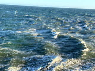 waves on the sea