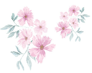 positive motivational inspiration watercolor flower	