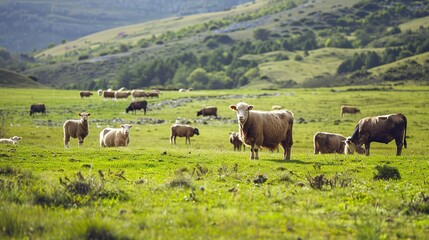 Festive Whispers of the Grassland: New Year Decorations Illuminate Cattle and Sheep Scenery in Charming Images
Stretching across the sun-kissed grassland, flocks of sheep and herds of cattle graze pea