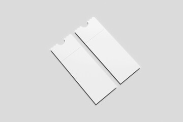 Blank Gift Voucher Mockup