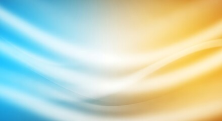 Abstract background gradient blue and orange smooth color wave design art