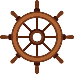 ship wheel vintage