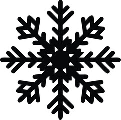 snowflake pattern silhouette