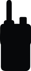 walkie talkie silhouette