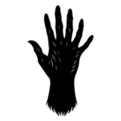 Obraz premium silhouette of hands