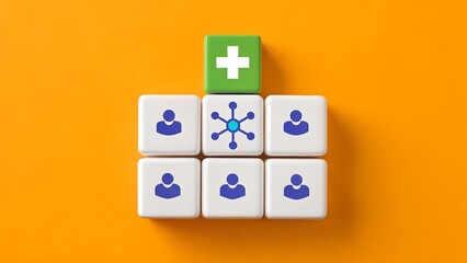 Healthcare Network Structure – Patient Connectivity, Medical Services, Community Health, System Visualization