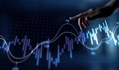Interactive Visualization of Financial Market Trends with Focus on Real-Time Data.