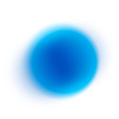 dark blue circular gradient blurred halo