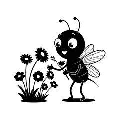 vector flowers logo  (14)