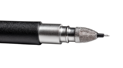 Electric Nail File background isolated on a Transparent background, PNG file.