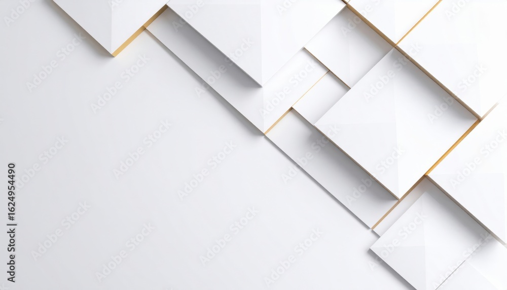 Aufkleber dynamic geometric design elements studio graphic art minimalist environment overhead view modern aes
