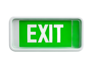  Emergency Exit Sign on 