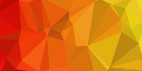 abstract background consisting of triangles, polygon gradient background illustration.