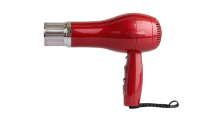 Handheld Battery-Powered Fan background isolated on a Transparent background, PNG file.