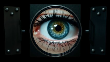eye in the mirror 