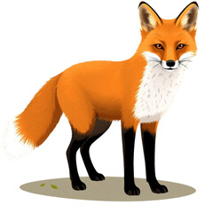 Fototapeta premium Fox in the forest