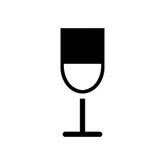glass of wine vector