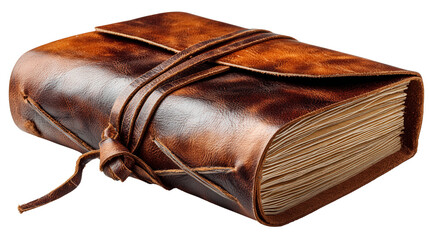 Leather Phone Case background isolated on a Transparent background, PNG file.