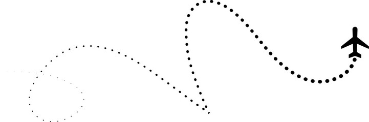 Airplane routes, travel