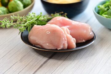 raw chicken breast