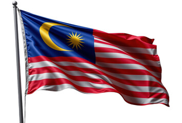 Obraz premium Realistic Render National Flag Waving
