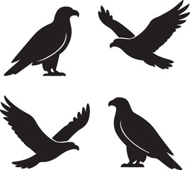 Fototapeta premium Bold eagle design for advertising and banners