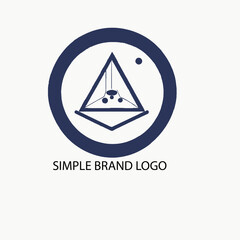 High resolution icon of a very simple logo vector
