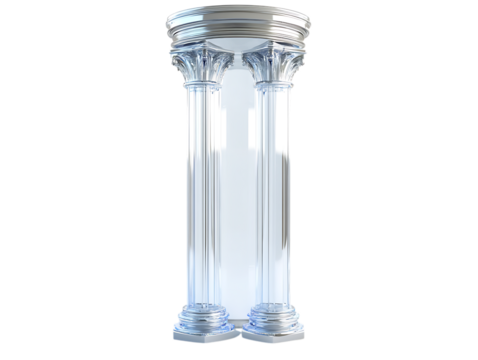  Glass pillar