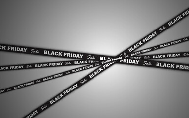 Sale ribbon isolated on a background. Stripes for your design. Graphic element. Vector illustration.