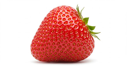 Fresh Strawberry Isolated on White Background