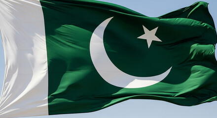 Pakistani Flag background 