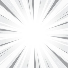 PEWTER MUG Gray Glowing Sunburst Background. Grey Color Glow Effect Sunburst Background for Presentation, Banner, Poster, Flyer, Sales. Pop Art Poster for Summer and Spring Theme.