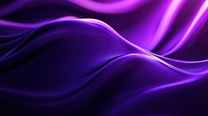 Obraz premium Purple Waves Abstract Background.