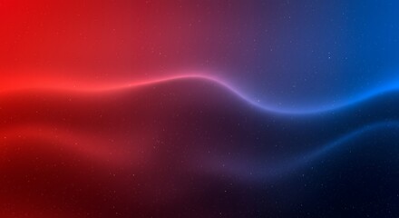 Obraz premium Abstract Colorful Light Waves on Dark Background for Technology and Science Visuals