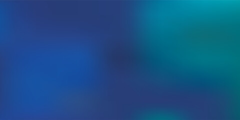 Blue-green gradient studio room, abstract background pattern, walls and floor reflect neon lights, dark tones and feel speed of digital technology connected blue