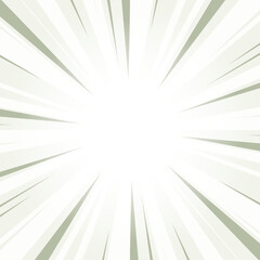 Sage Gray Glowing Sunburst Background. Grey Color Glow Effect Sunburst Background for Presentation, Banner, Poster, Flyer, Sales. Pop Art Poster for Summer and Spring Theme.