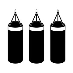 Punching Bag Vector Flat and Clean