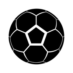 Obraz premium Soccer Ball Icon Vector Flat and Clean