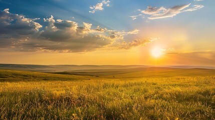 Golden Glow of Celebration: New Year Decorations Meet Grassland Sunset in Breathtaking Images
As the sun dips below the horizon, painting the grassland in hues of amber and crimson, vibrant New Year d